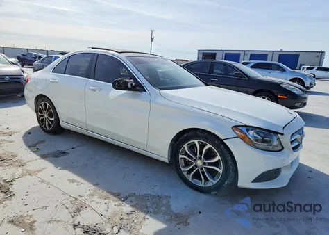 2017 Mercedes-Benz C 300 from USA, damaged, VIN 55SWF4JB0HU205460